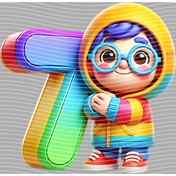Cartoon letters-CL 571